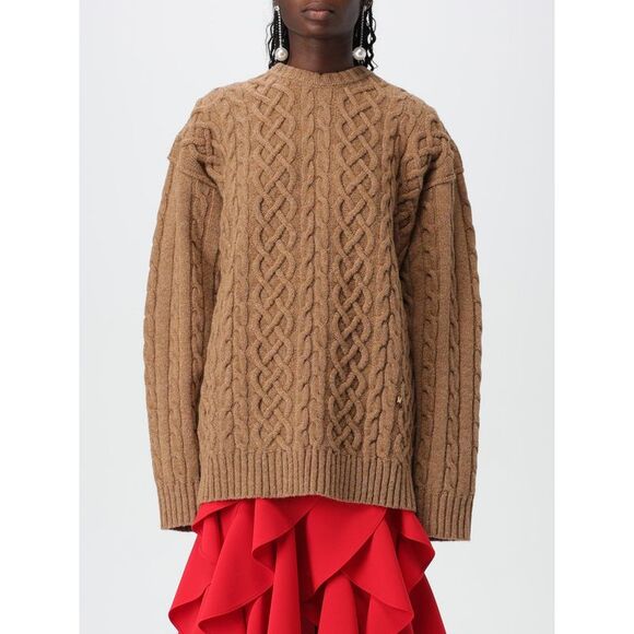 Moschino Couture Sweater Woman Brown